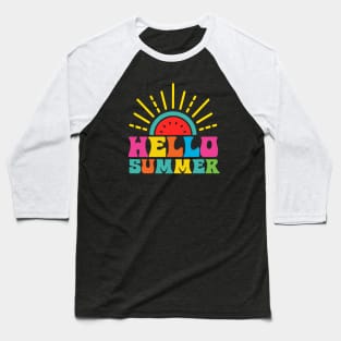 Watermelon Sunshine - Hello Summer Baseball T-Shirt